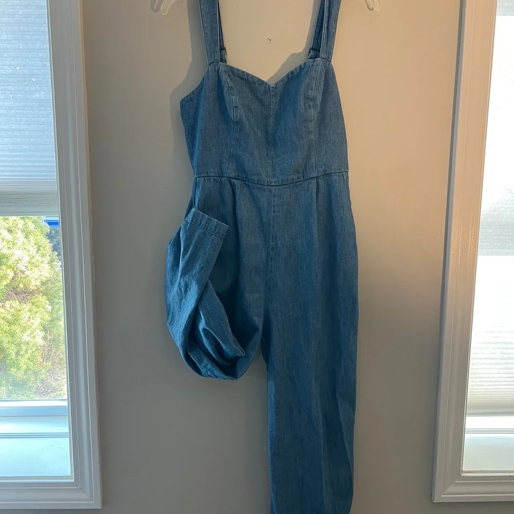 Lot of 5 Women’s Old Navy Rompers & Casual Dresses- Medium or Petite Med. Cotton - Picture 8 of 10